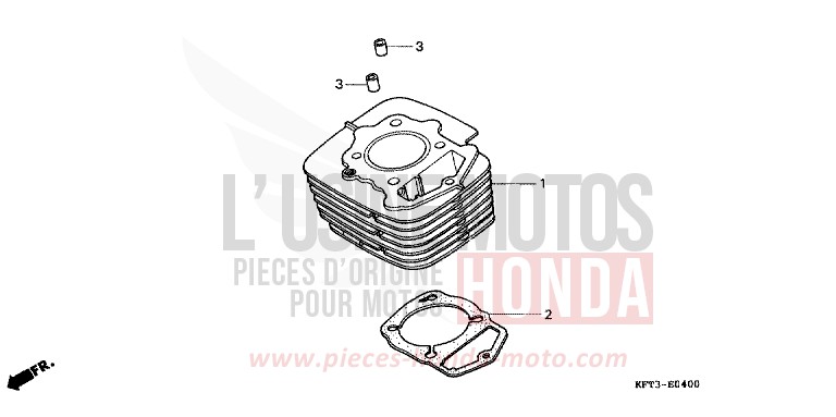 CYLINDRE de City Fly FRIGHT GREEN (G168E) de 1998